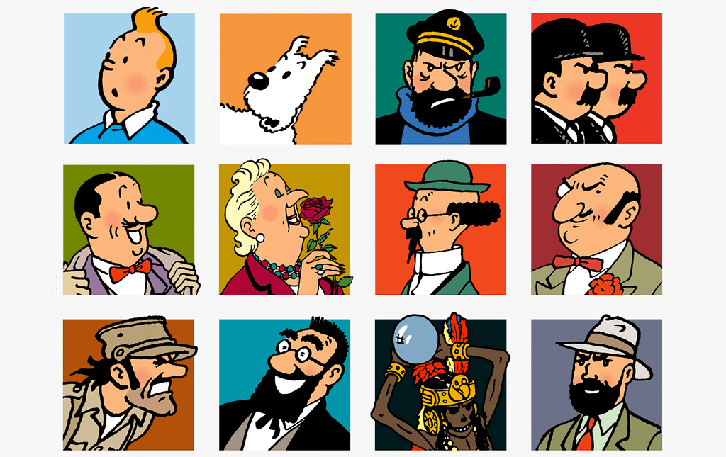 Characters of Tintin