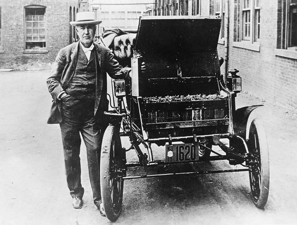 First electric vehicle in 1890