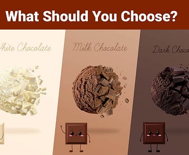 Dark Chocolate vs. White Chocolate vs. Milk Chocolate